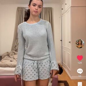 My mum made it knit mini dress